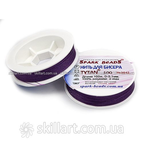 Нитки для бисера Tytan 100 Spark Beads (100м)